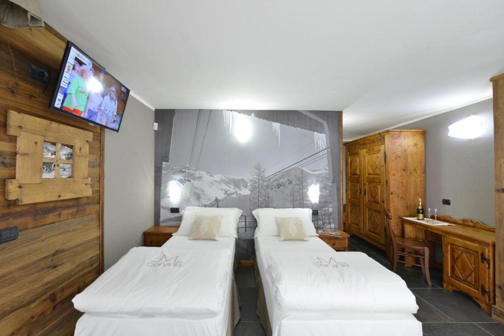 Mollino Rooms Breuil-Cervinia Bilik gambar