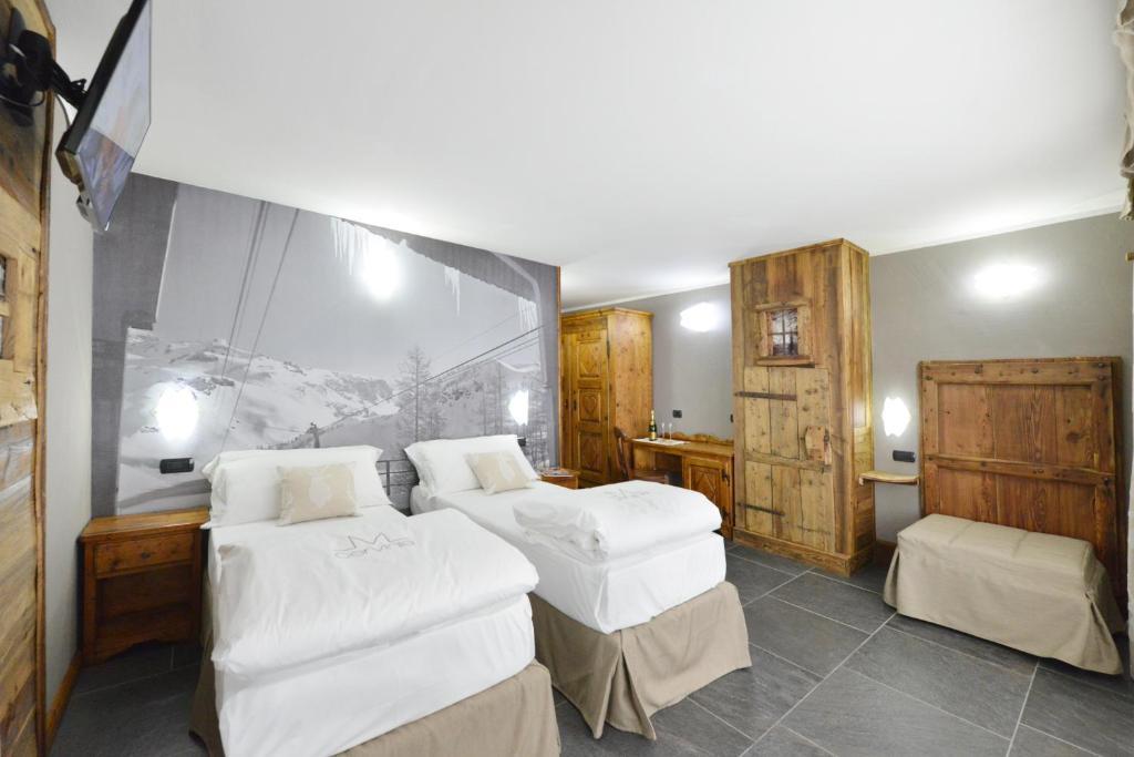 Mollino Rooms Breuil-Cervinia Bilik gambar